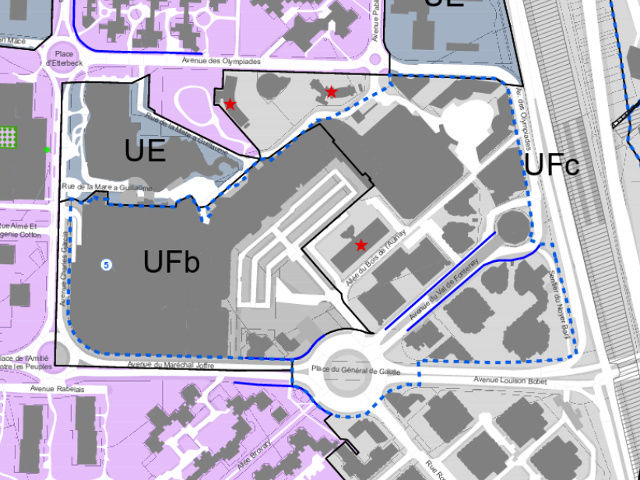 Restructuration dans un rayon de 400 m autour de la nouvelle gare du Val de Fontenay Captur12