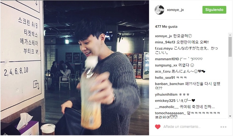  [ F.Cuz ] 05-11-2016 Foto de Instagram de YeJun 05112011