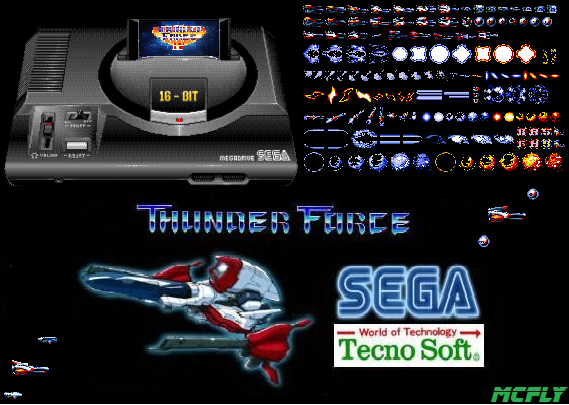 [RECH] Thunder force 2 et 4 sous blister Titan110