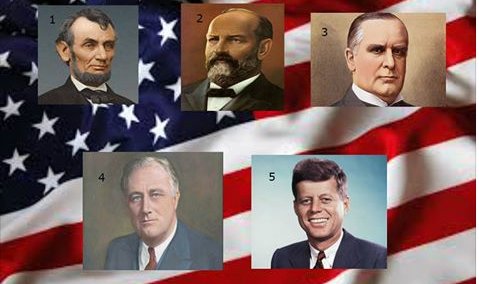  Parmi ces 5 présidents américains, il y a un intrus, lequel et pourquoi? Ma_ca161