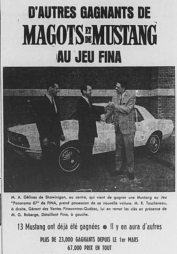 Le jeu Panorama 67 de Fina, avez vous gagnez une Mustang 1967 ? 1967_022