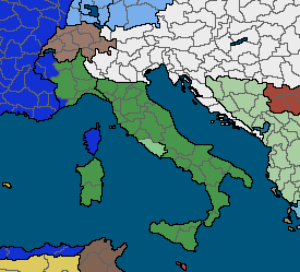 [Guerre] Conquête du Piémont Sardaigne par le Royaume de France et le Royaume d'Italie. 13727011