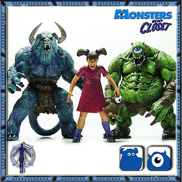 Monsters in the Closet action figures Proxjy10