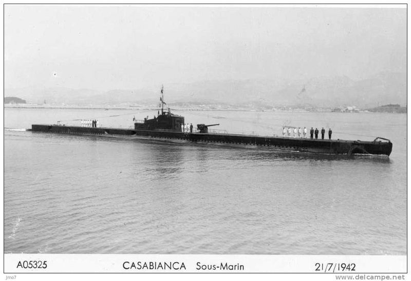 les sous-marins français Casabi11