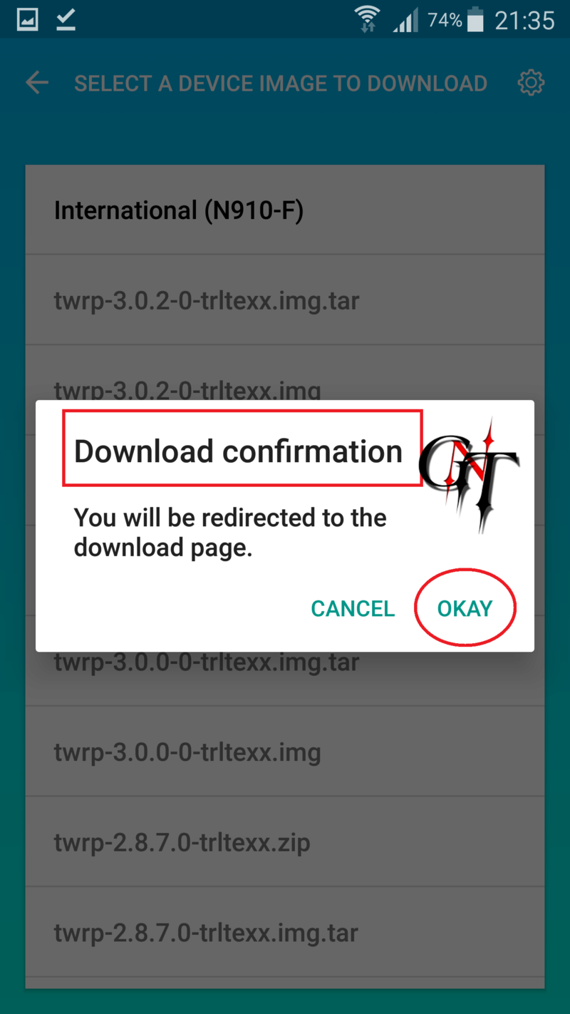FLASHER TWRP RECOVERY VIA APK Screen16
