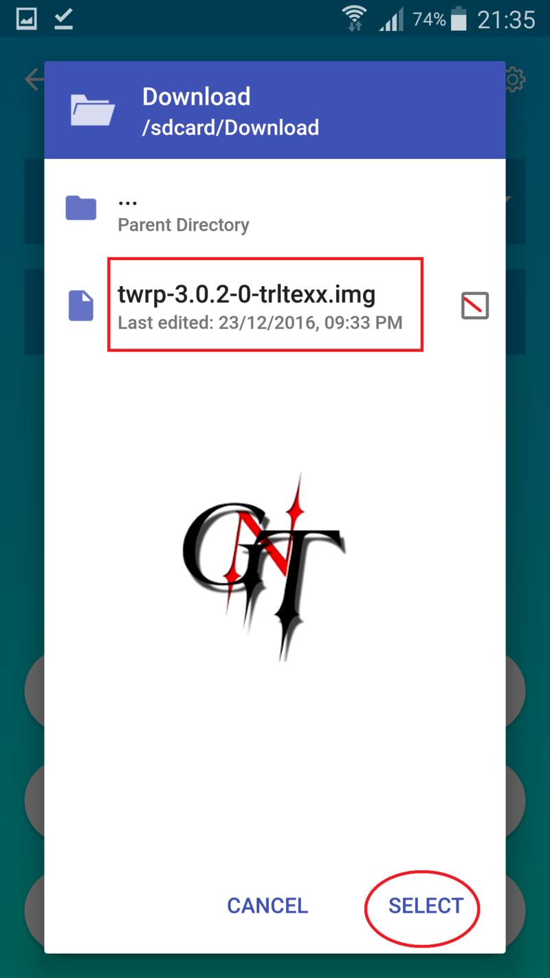 FLASHER TWRP RECOVERY VIA APK Screen17