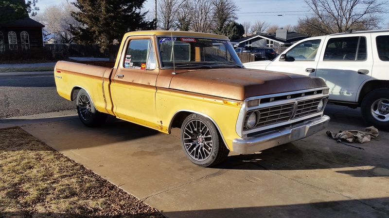 The F250 to F100 turbo project - it's alive. - Page 2 20170212