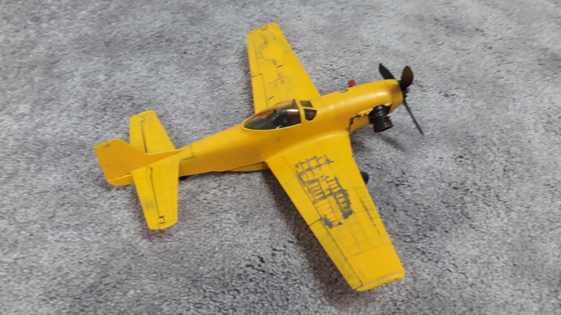 Painting Testors Mustang Testor10