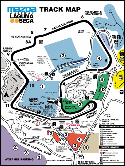 3ª CARRERA Laguna Seca Laguna10