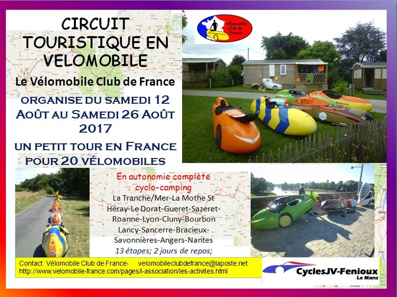 VCF- 2ème Petit tour en France à Vélomobile du 12 au 26 août 2017 Affich12