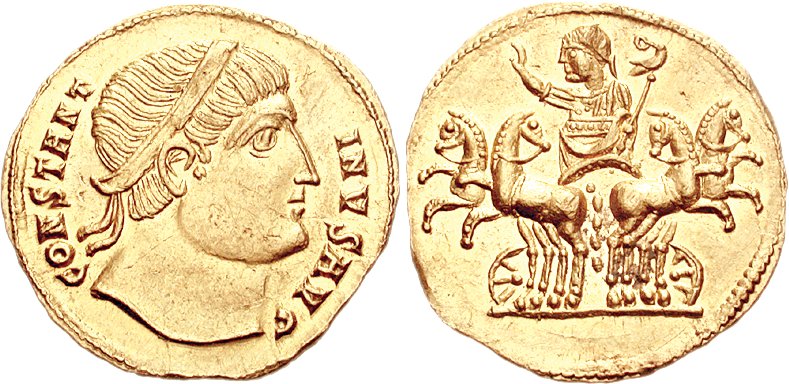 Le monnayage des vicennalia de 326 et la mort de Crispus Ric_1_14