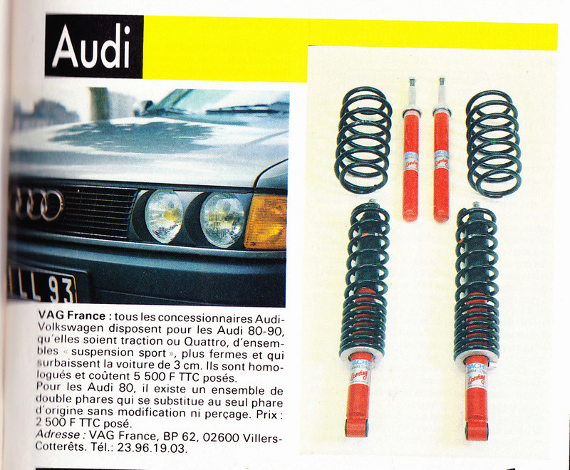 Les accessoires pour l'Audi 80 / 90 (1988/89) Img10