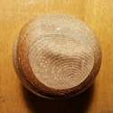 yunomi-looking bowl and matching spoon, S mark shell mark spiral mark  Bowl_a10