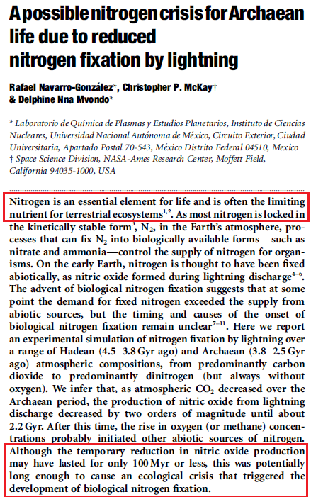 Nitrogenase Nitrog10