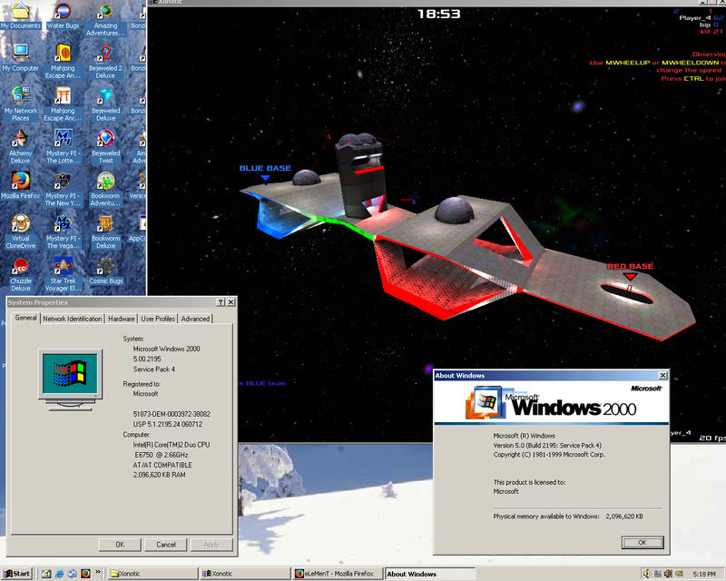 Xonotic on Windows 2000! Untitl10