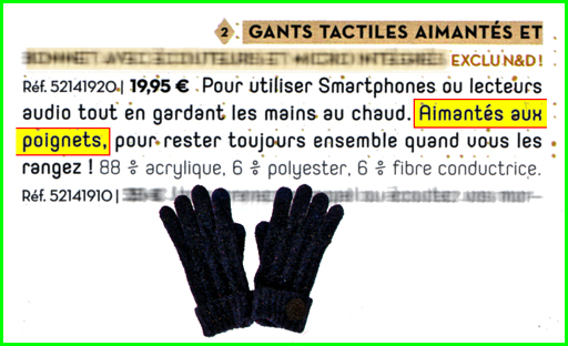 magnetisation - Attention à la magnétisation des montres  - Page 7 Gants_10