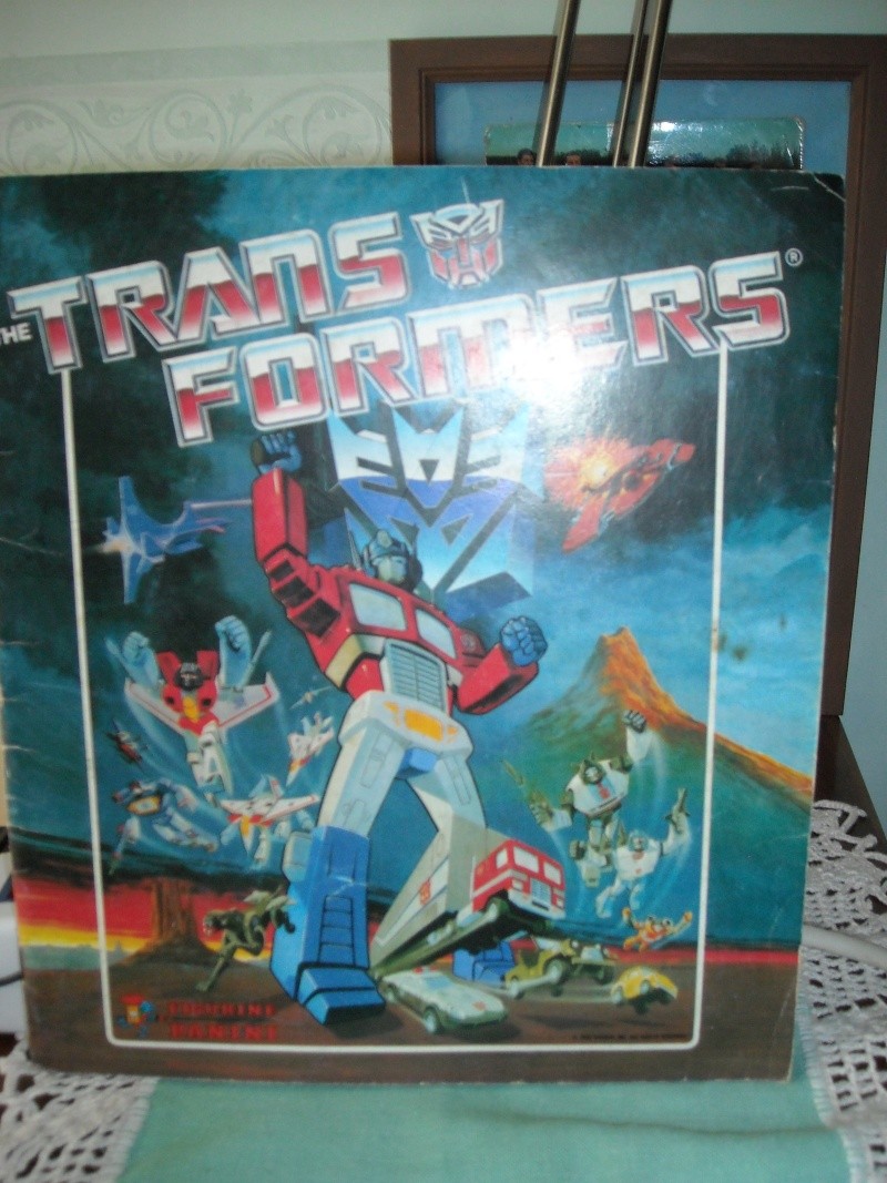vendo album transformers anni 80 Transf10
