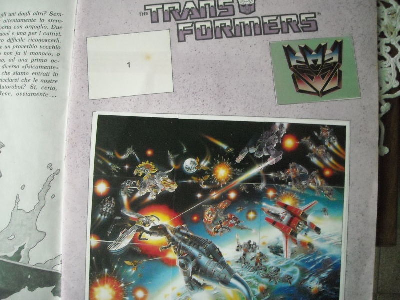 vendo album transformers anni 80 Transf11