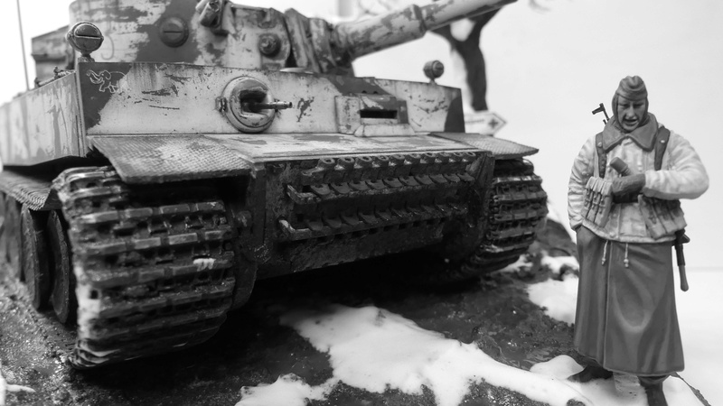 TIGER I - Initial Production - Pz.Abt.502 Leningrad Region, Mishkino, Février 1943 P1000234