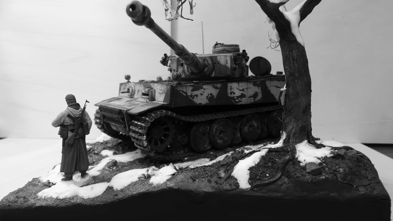 TIGER I - Initial Production - Pz.Abt.502 Leningrad Region, Mishkino, Février 1943 P1000238