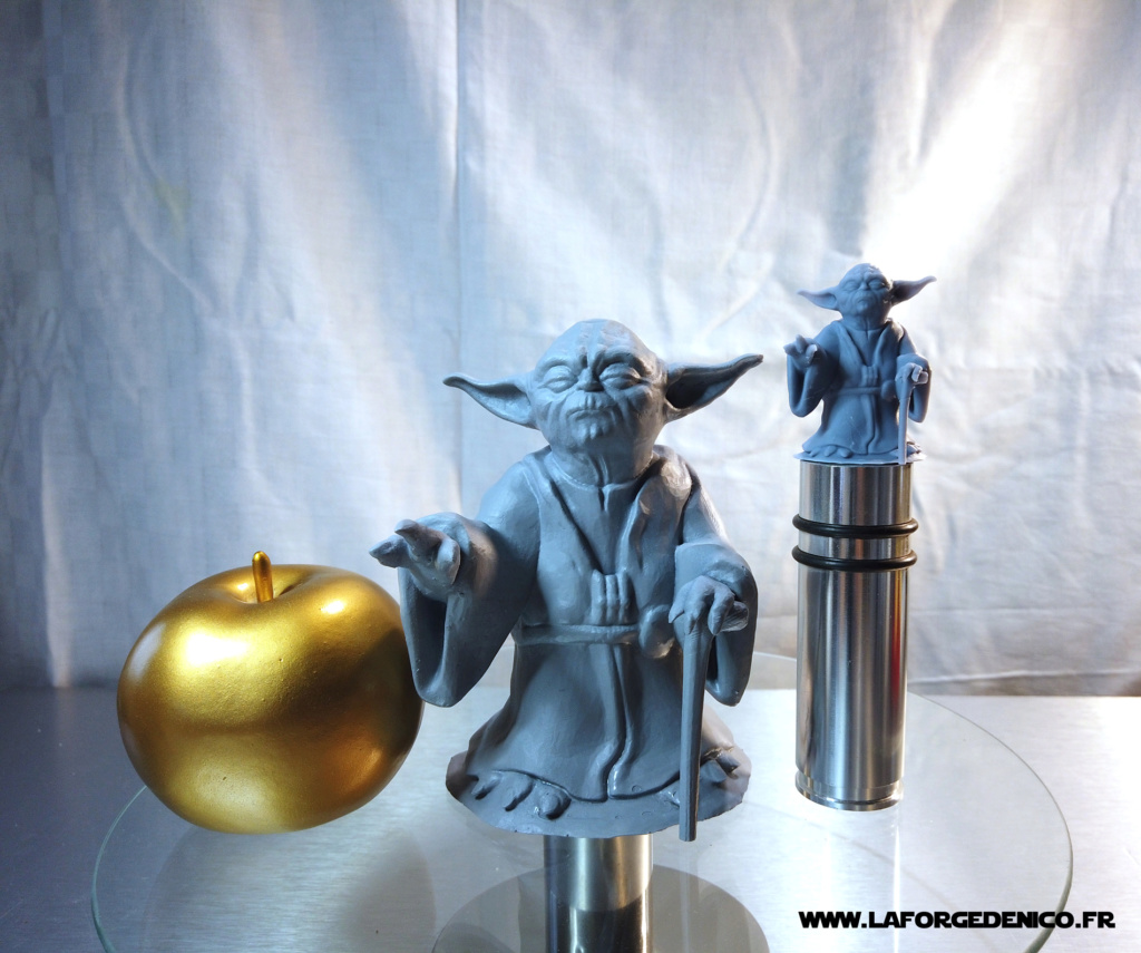Statue de Yoda imprimée en résine 3D Dji_0019