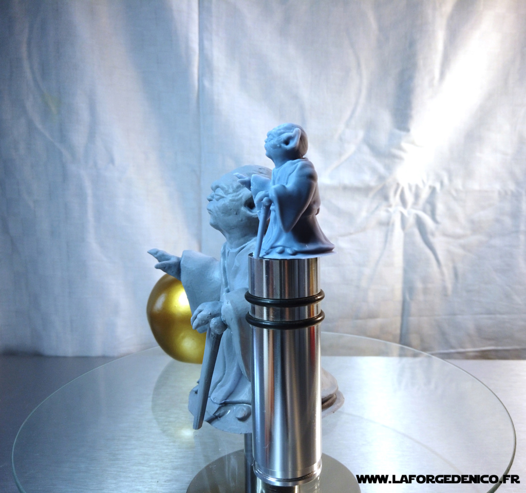 Statue de Yoda imprimée en résine 3D Dji_0022
