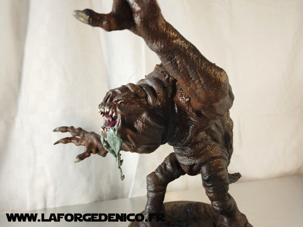 Diorama Ahsoka vs Rancor imprimé résine 3D Dji_0220