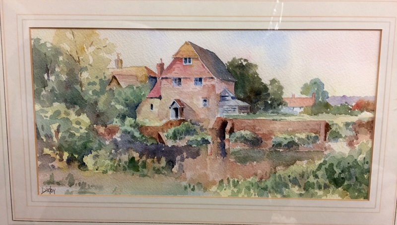 English watercolour signed Digby Img_0612