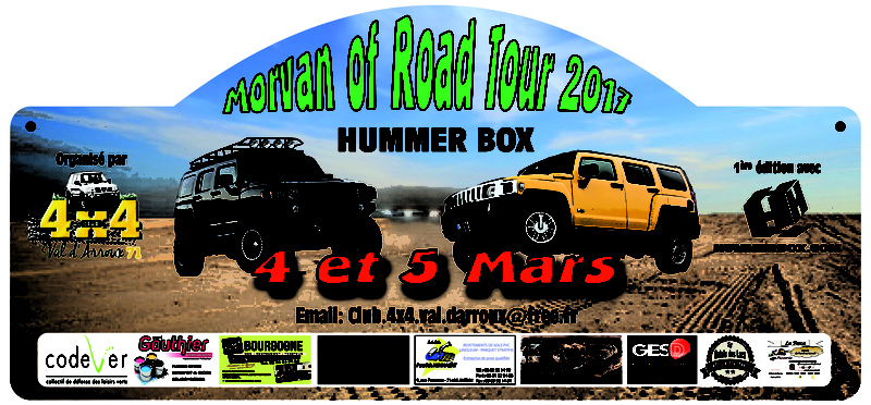 Morvan off Road Tour 2017 Mars Hummerbox les 4 & 5 mars 2017 - Page 2 Plaque11