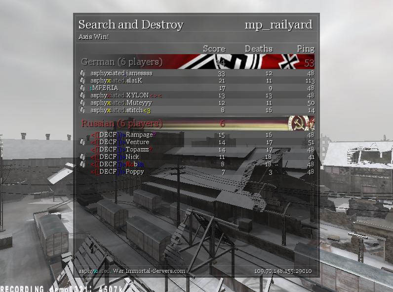 asphyxiated vs decfsquad [Win 21-6] Decf1-10