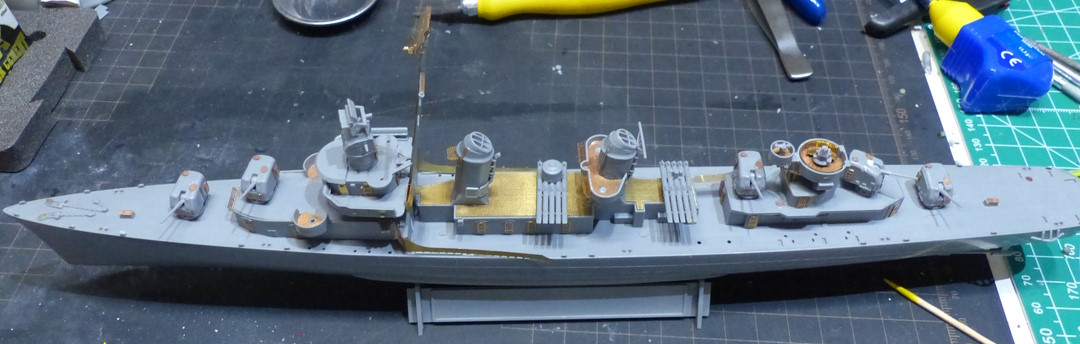 USS William D. Porter DD-579 Classe Fletcher [Tamiya + PE Eduard 1/350°] de Yuth (chantier) Porter42