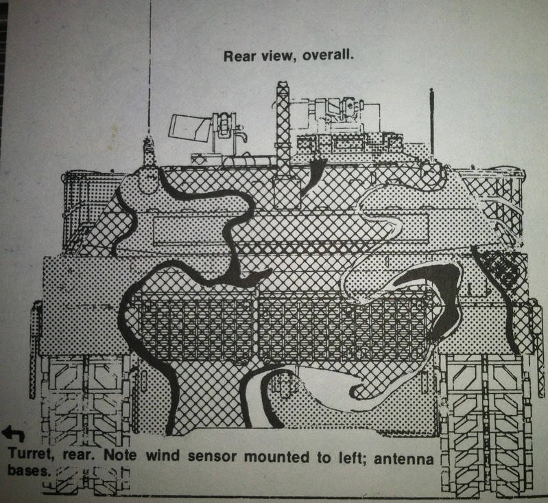 MERDC : Camo Abrams M1 (80's) Vue_ar10