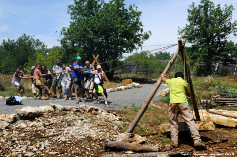 Chantier Archéosite de Randa Ardesca juillet 2016 Asf_6913