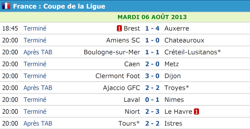 Coupe de la Ligue H10