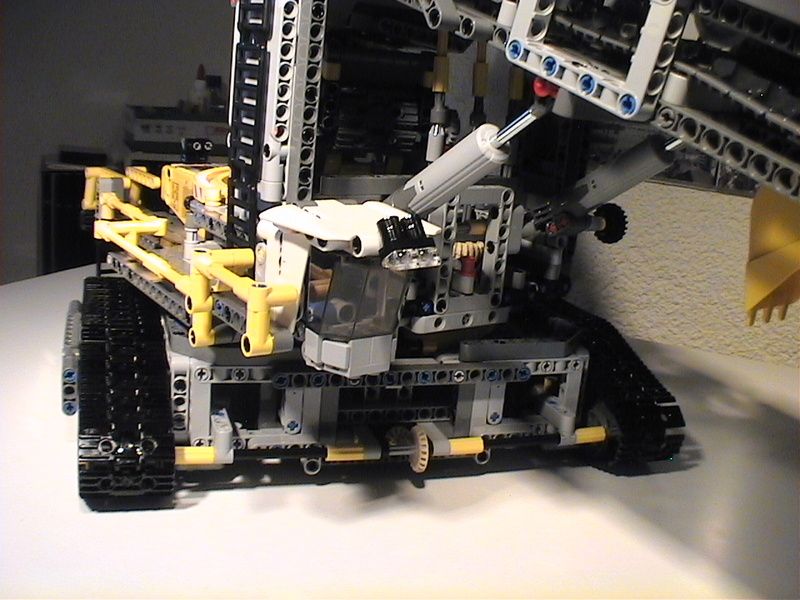 Der Schaufelradbagger von LEGO-Technik gebaut von Alo  Dvc04545