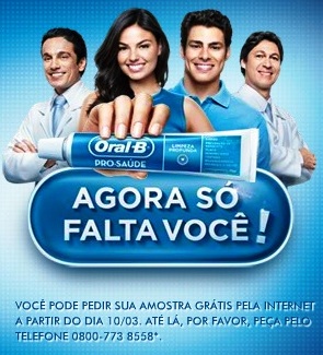 Amostras Oral-B Amostr10