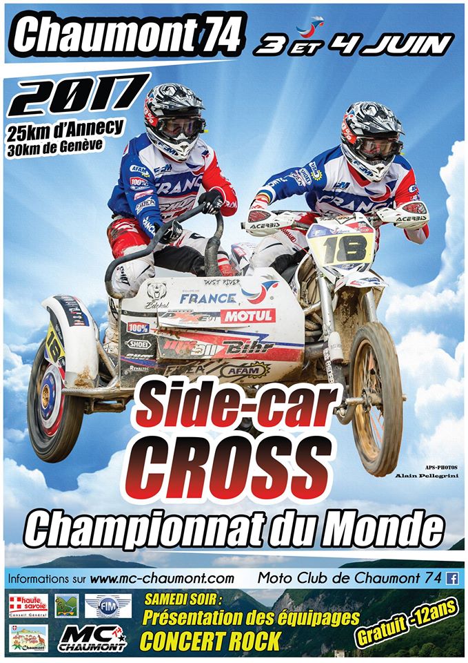 Champioonnat du Monde de Side-car CROSS à Chaumont (74) les 3 et 4 juin 2017 Sise-c10