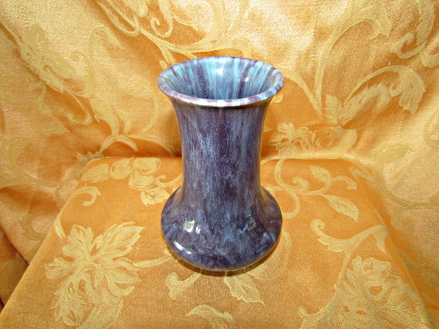 Drip Glaze Pottery vase marked with only a # Img_0810