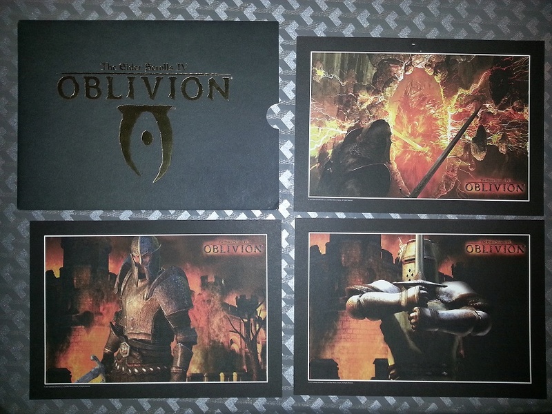 [Vendu] Oblivion collector + guide officiel + lithographie 20170110