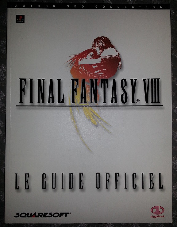 Final Fantasy VIII (8) + porte carte mémoire + Guide officiel 20170114