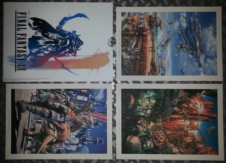Final Fantasy XII + Guide officiel collector + lithographie 20170117