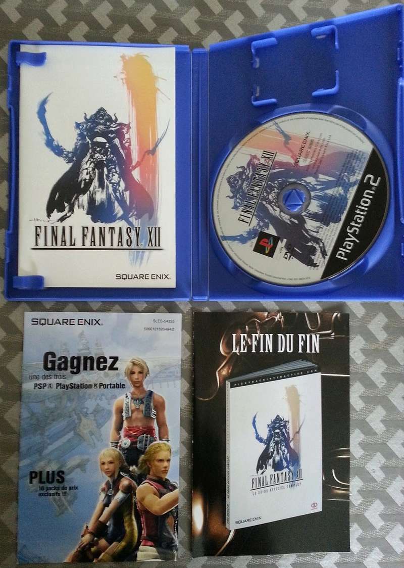 Final Fantasy XII + Guide officiel collector + lithographie 20170223