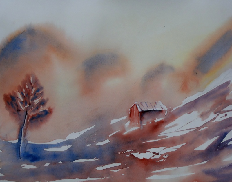 Mes aquarelles... Soleil10