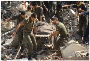 DARAKKAR -29e commémoration du sinistre attentat contre le PC du 1er RCPeublee DRAKKAR Drakka12