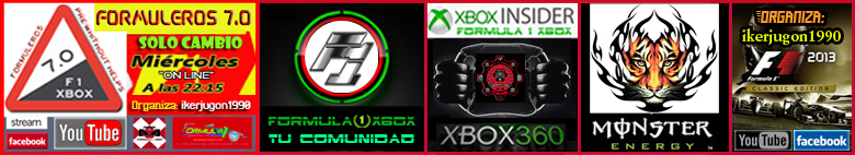  ¡ CAMPEÓN ! / F1 2013 - XBOX 360 / CPTO. FORMULEROS 7.0 - F1 XBOX / CAMPEÓN, CLASIFICACIÓN Y PODIUM FINAL / NOVIEMBRE DE 2016.  Logo_n47