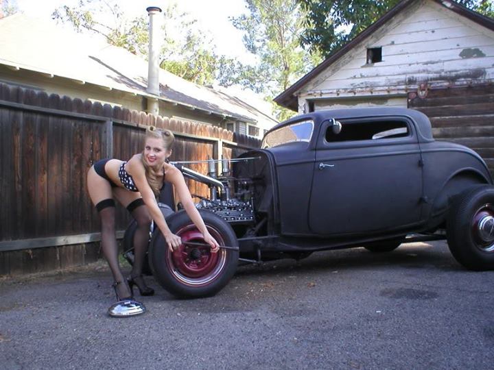 hot rod, custom and classic car babes - Page 4 10062510
