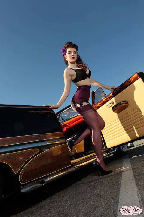 hot rod, custom and classic car babes - Page 3 10142710