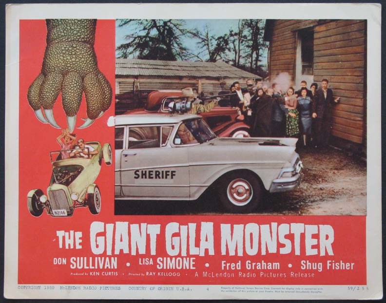 The Giant Gila Monster - Ray Kellogg - 1959 1410610