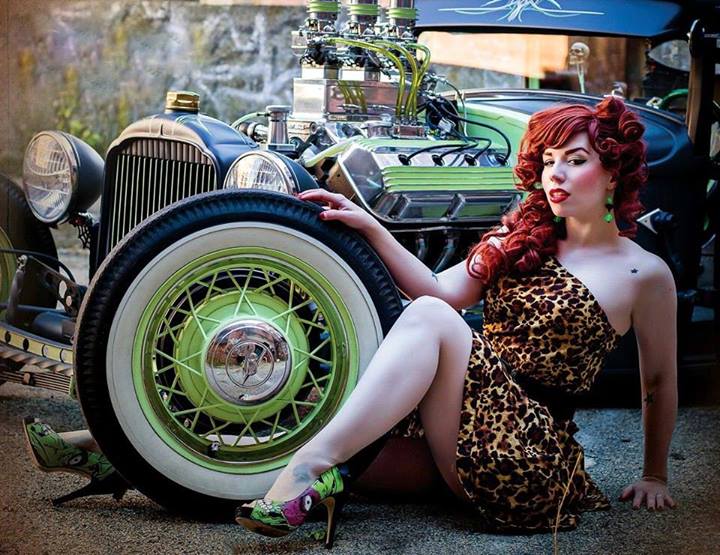 hot rod, custom and classic car babes - Page 4 93460310