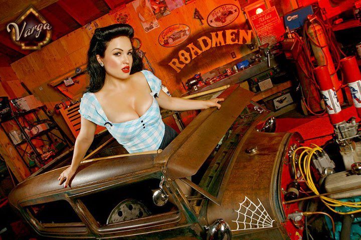 hot rod, custom and classic car babes - Page 4 94235610